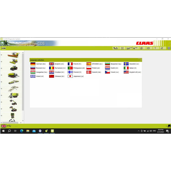 CLAAS MetaDiag Agriculture Tractor Construction Truck Diagnostic Tool